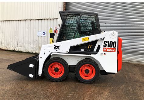 how much does an s100 bobcat skid steer weight